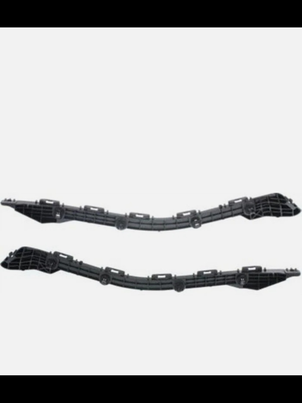 Pair of Black  Bumper Cover Retainers For Toyota Corolla 2014-2019